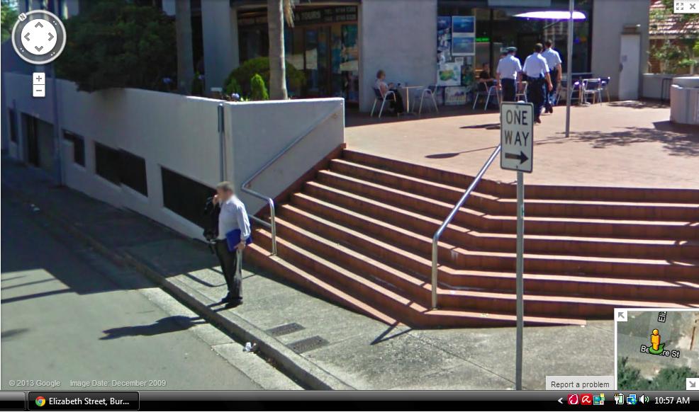 Burwood set over fence